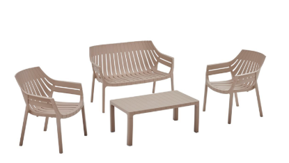 SET EXTERIOR LOTUS 3 PIEZAS