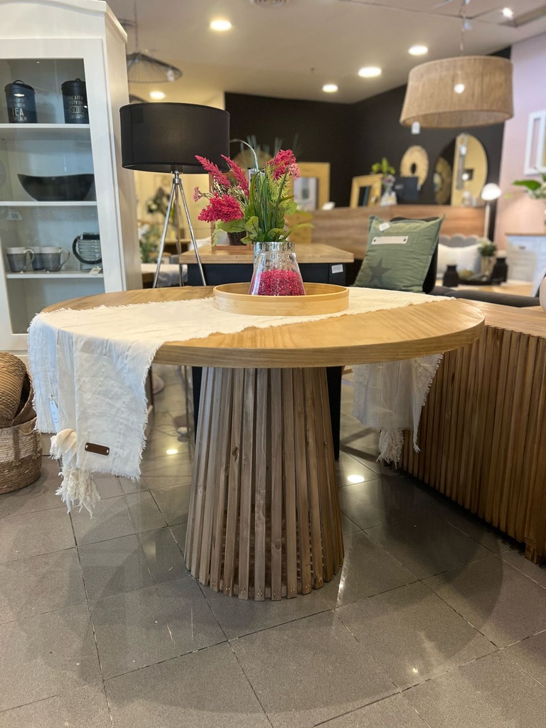 MESA COMEDOR BALI 1.00 MTS DIAMETRO