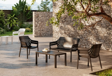 SET EXTERIOR LOTUS 3 PIEZAS